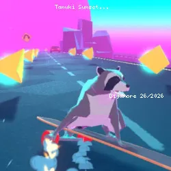 Tanuki Sunset