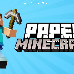 Paper Minecraft