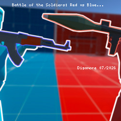 Battle of the Soldiers: Red vs Blue