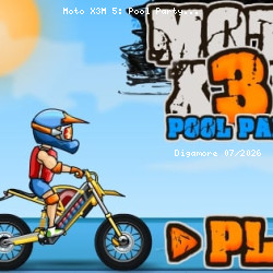 Moto X3M 5: Pool Party