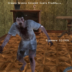 Creepy Granny Scream: Scary Freddy
