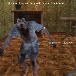 Creepy Granny Scream: Scary Freddy