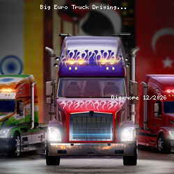 Big Euro Truck Driving