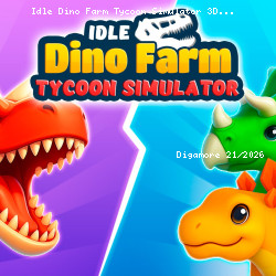 Idle Dino Farm Tycoon Simulator 3D