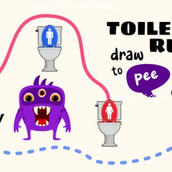 Toilet Rush - Draw Puzzle
