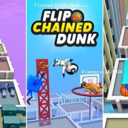 Flipped Chain Dunk