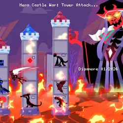 Hero Castle War: Tower Attack