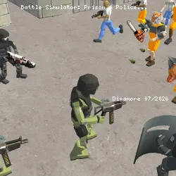 Battle Simulator: Prison & Police