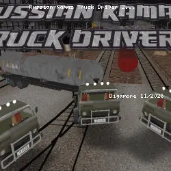 Russian Kamaz Truck Driver 2