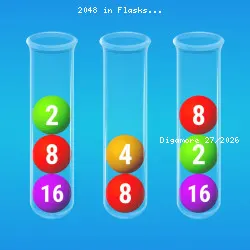 2048 in Flasks