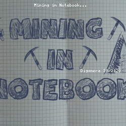 Mining in Notebook