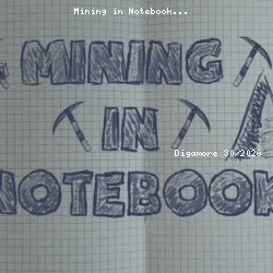 Mining in Notebook