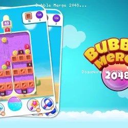 Bubble Merge 2048