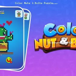 Color Nuts & Bolts Puzzle